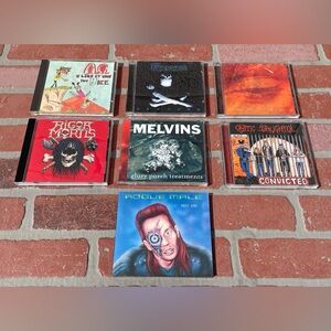 Gorguts Cryptic Slaughter Melvins Rigor Mortis Cephalic Carnage RougeMale CD LOT